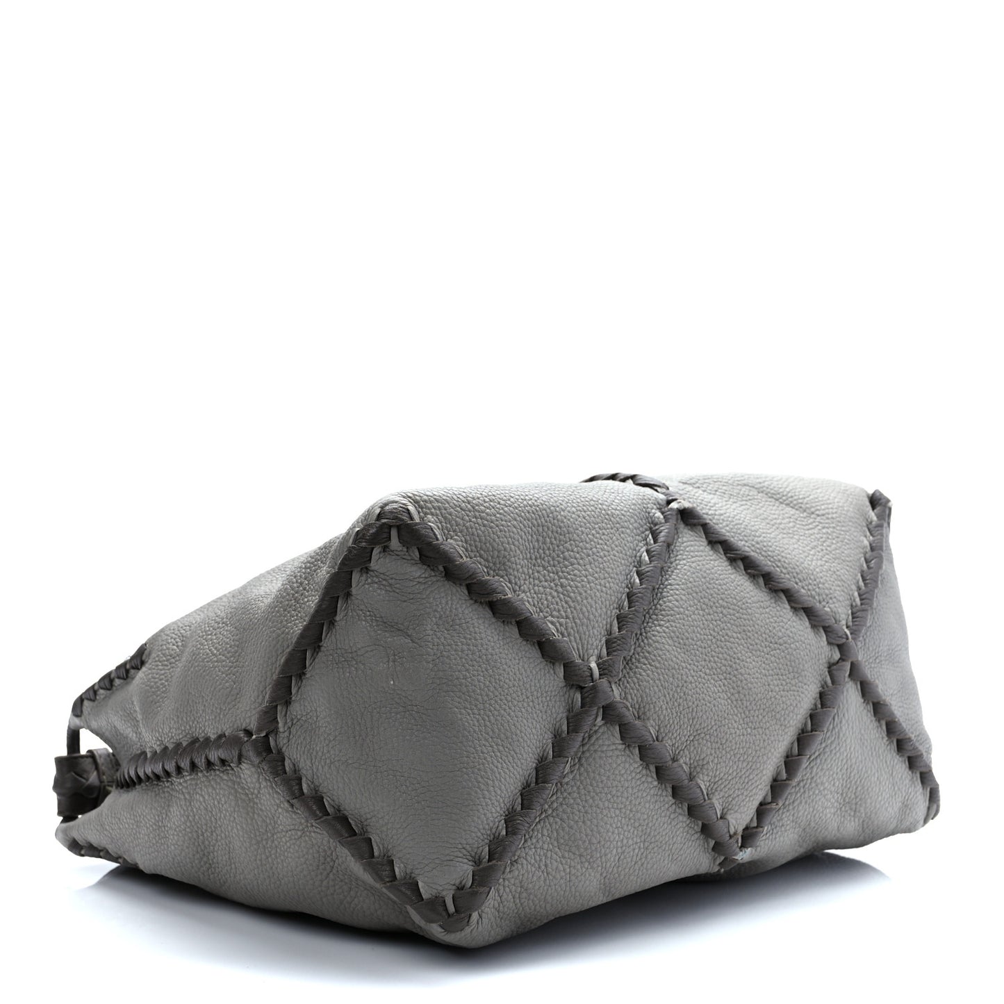 Cervo Lavato Deerskin Hobo Dark Cement New Steel