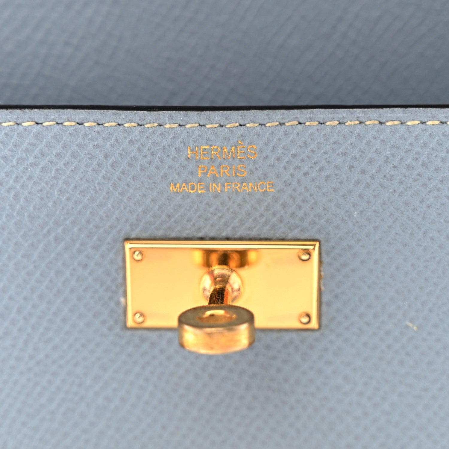 Hermes Epsom Kelly Longue Wallet Bleu Lin 6 of 17