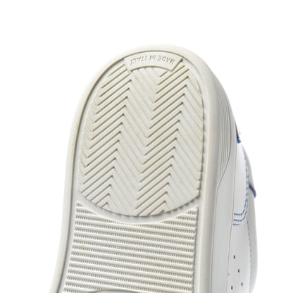 Chanel Calfskin Womens Logo Sneakers 40 White Blue 15 of 20
