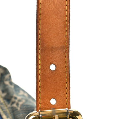 Louis Vuitton Monogram Denim Baggy PM Blue 9 of 11