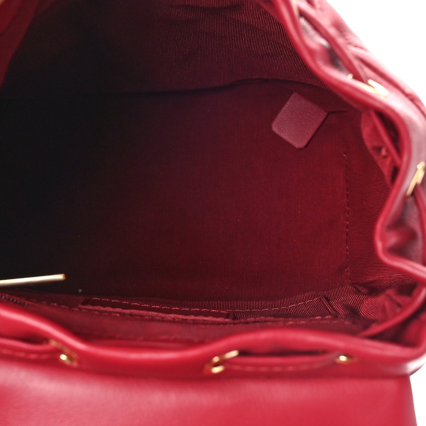 Calfskin Quilted Mini Urban Spirit Backpack Red