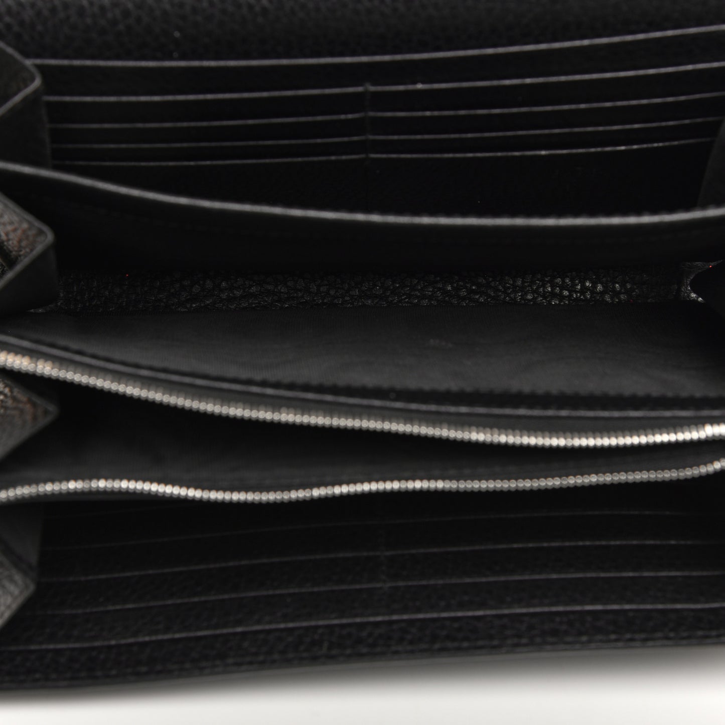 Calfskin Mini Dionysus Chain Wallet Black