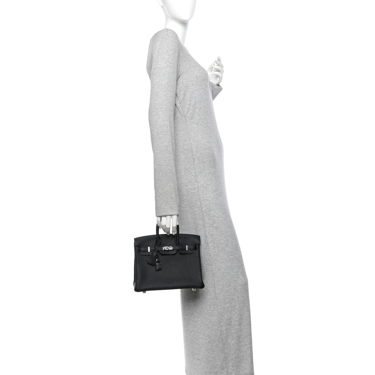 Hermes Togo Birkin 25 Black 2 of 11