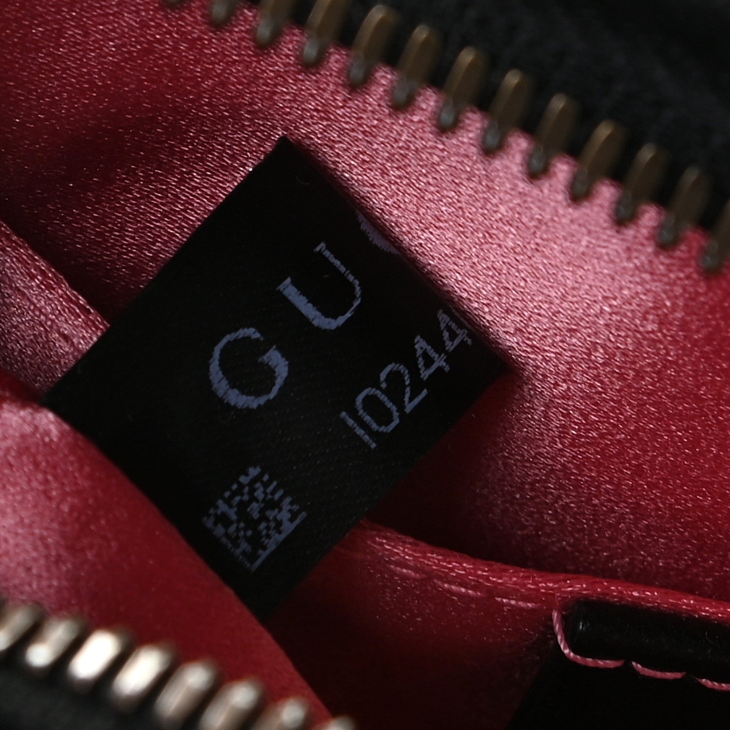 Gucci Velvet Matelasse GG Marmont Belt Bag 85 34 Black 8 of 9