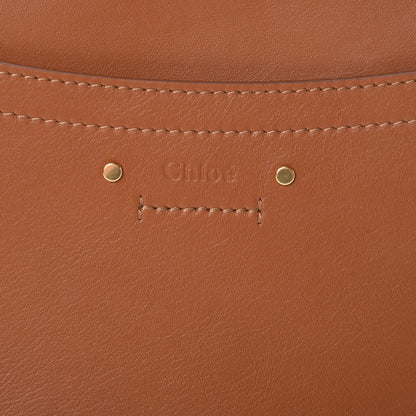 Chloe Calfskin Suede Small Roy Bag Caramel 7 of 11