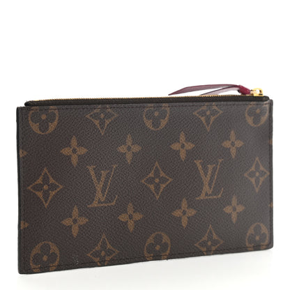 Louis Vuitton Monogram Felicie Chain Wallet Zippered Insert Fuchsia 3 of 6