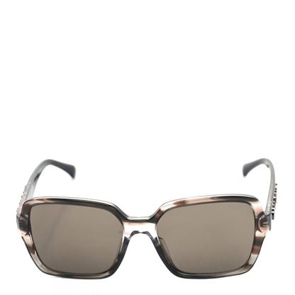 Chanel Acetate Square Sunglasses 5408-A Brown 2 of 7