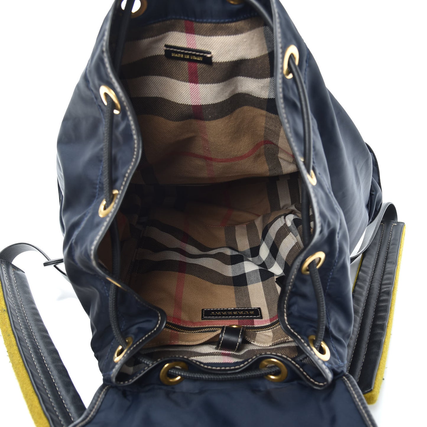 Nylon Large Rucksack Backpack Blue