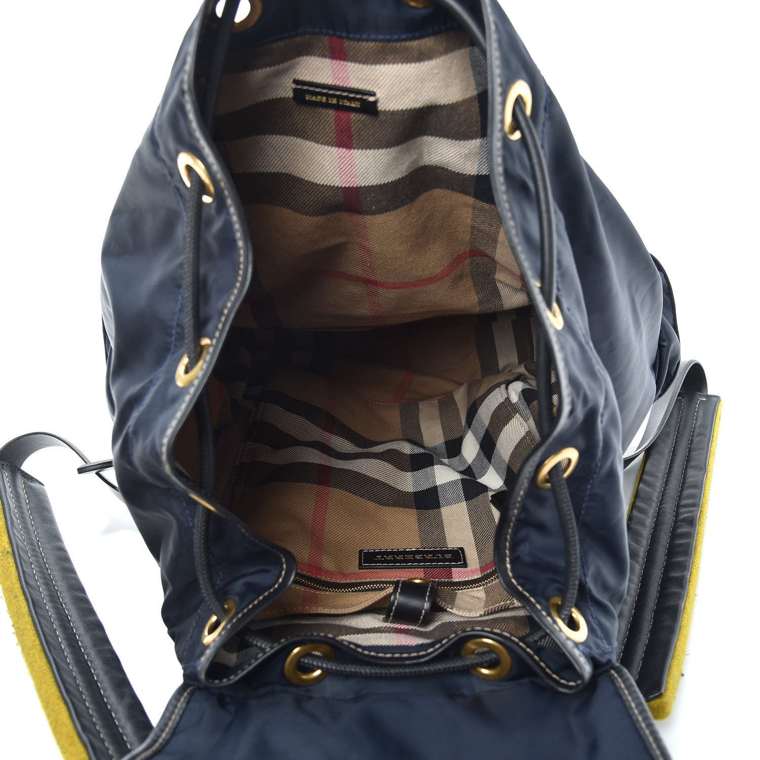 Burberry Nylon Large Rucksack Backpack Blue 5 of 10
