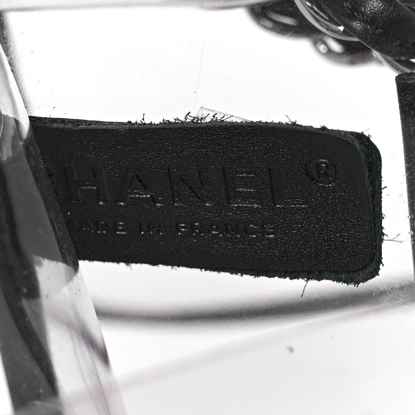 Lambskin Vinyl Large Naked Flap Black