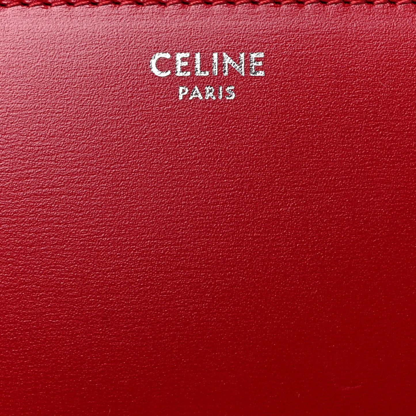 Box Calfskin Medium Classic Box Flap Bag Red