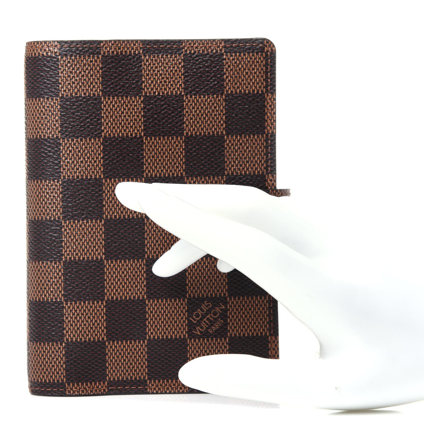 Damier Ebene Small Ring Agenda Cover