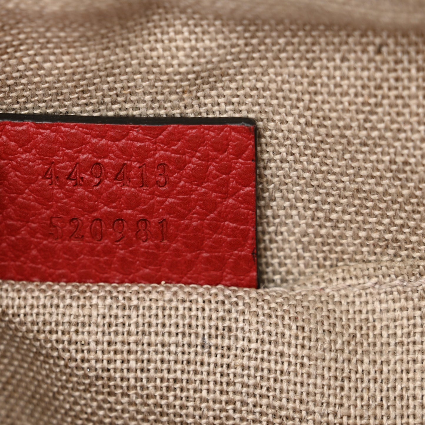 Monogram Mini Bree Messenger Bag Red