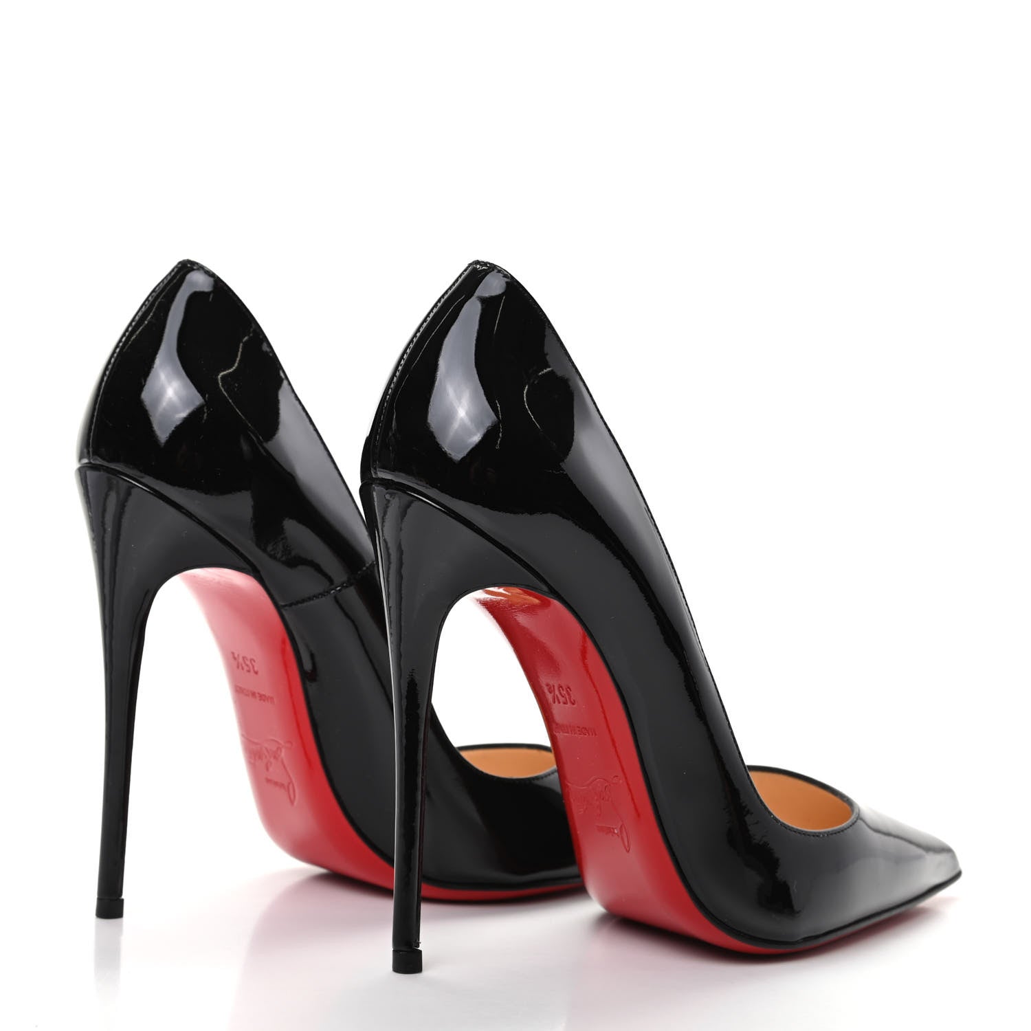 Christian Louboutin Patent So Kate 120 Pumps 35.5 Black 4 of 10