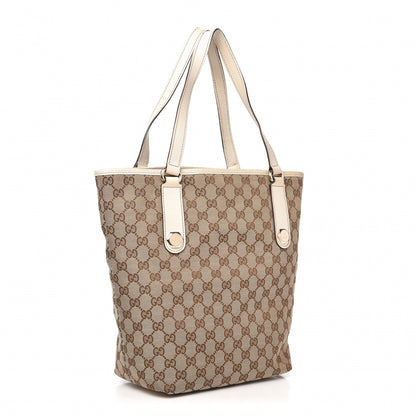 Gucci Monogram Charmy Tote Off White 3 of 14