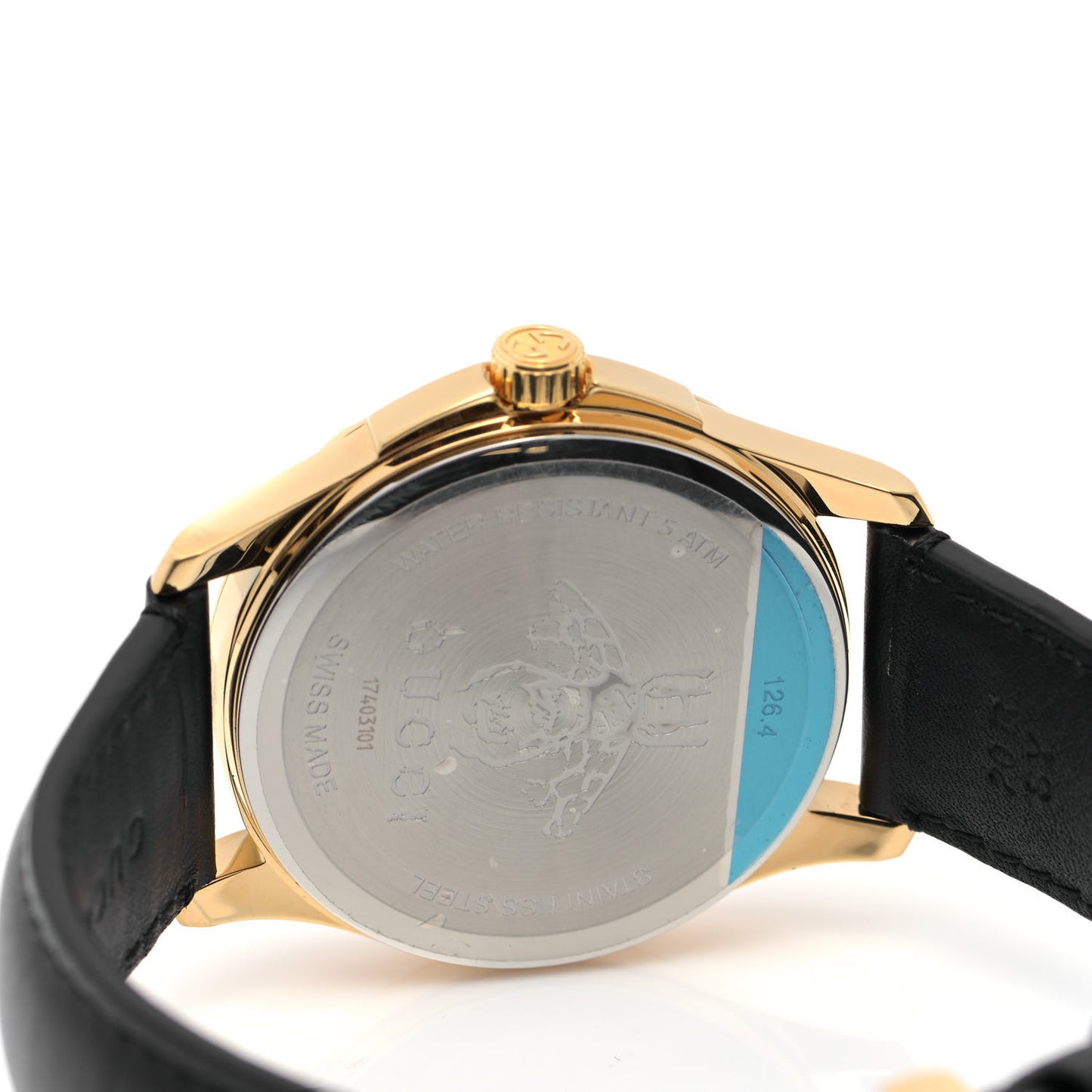 Stainless Steel Calfskin 38mm G-Timeless Quartz Watch Coral