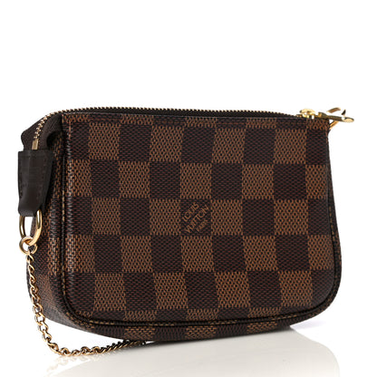Louis Vuitton Damier Ebene Mini Pochette Accessories 5 of 9