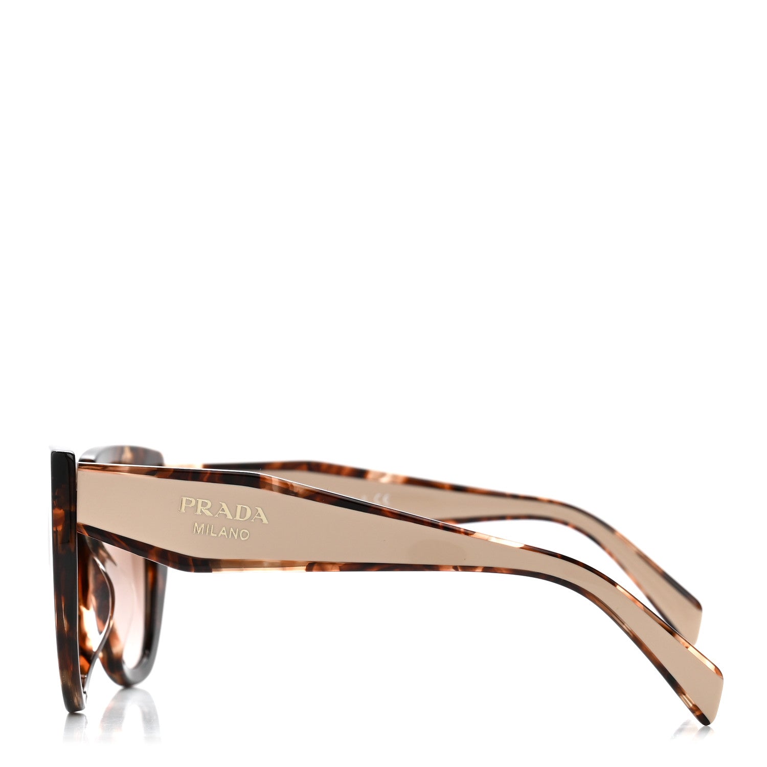 Prada Acetate Sunglasses SPR 14W Tortoise Brown 3 of 8