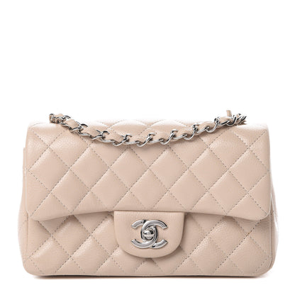 Chanel Caviar Quilted Mini Rectangular Flap Light Pink 1 of 12