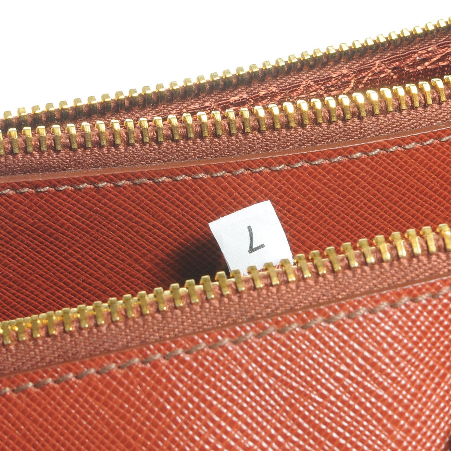 Prada Saffiano Lux Tote Fuoco 7 of 7