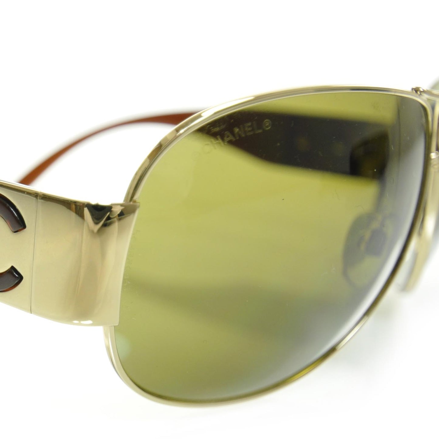 Aviator Sunglasses 4128 Brown
