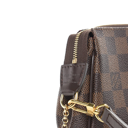 Louis Vuitton Damier Ebene Eva Clutch 6 of 9