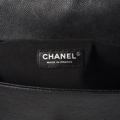 Chanel Caviar Quilted Medium Boy Flap Black 5 of 15
