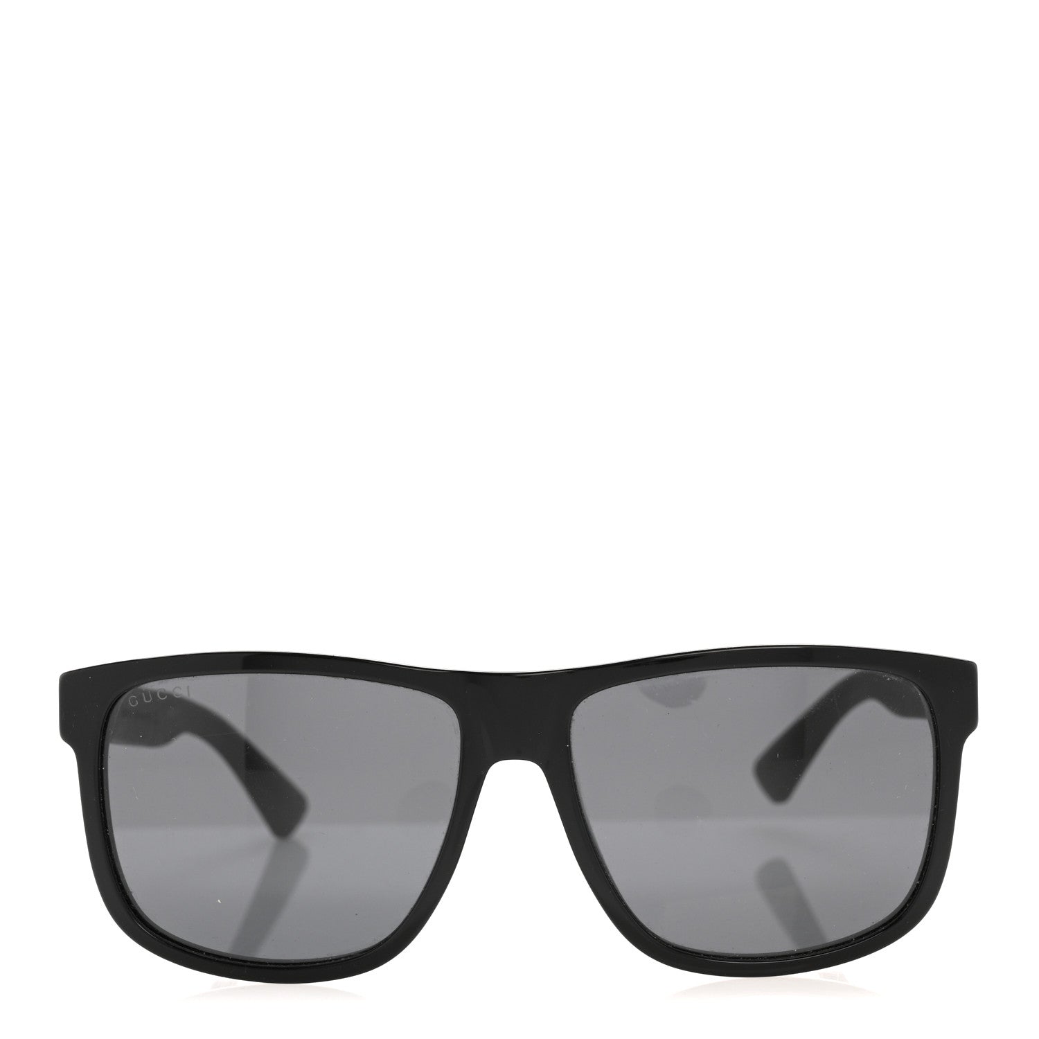 Gucci Web Square Frame GG0010S Sunglasses Black 2 of 9