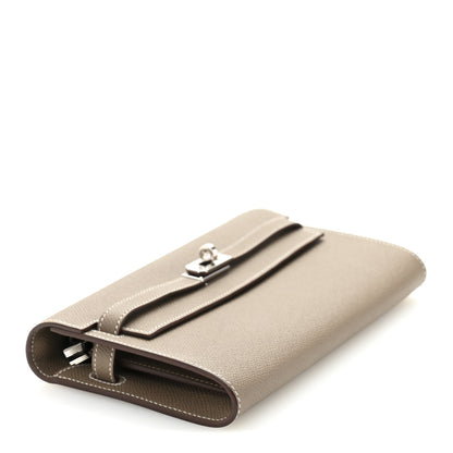 Hermes Epsom Kelly Wallet To Go Etoupe 4 of 13
