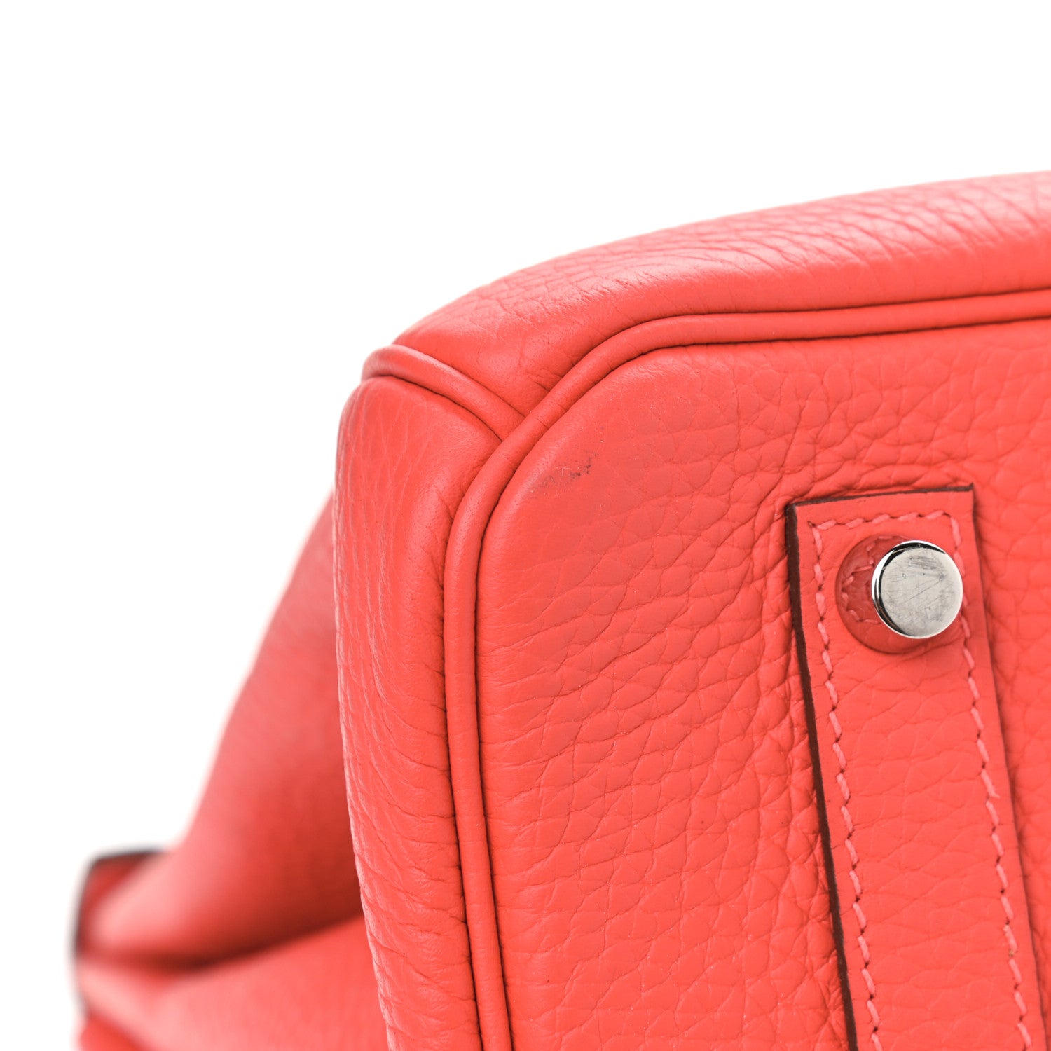 Hermes Taurillon Clemence Birkin 35 Rose Jaipur 12 of 17