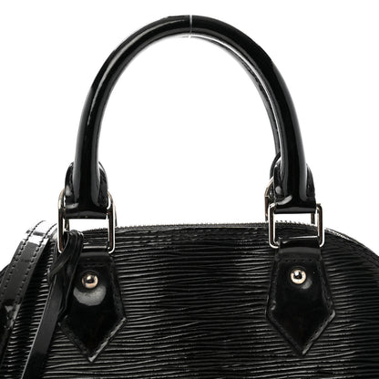 Louis Vuitton Epi Electric Alma BB Black 7 of 9