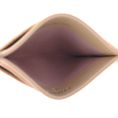 Chanel Iridescent Calfskin Quilted Card Holder Pink 5 of 8