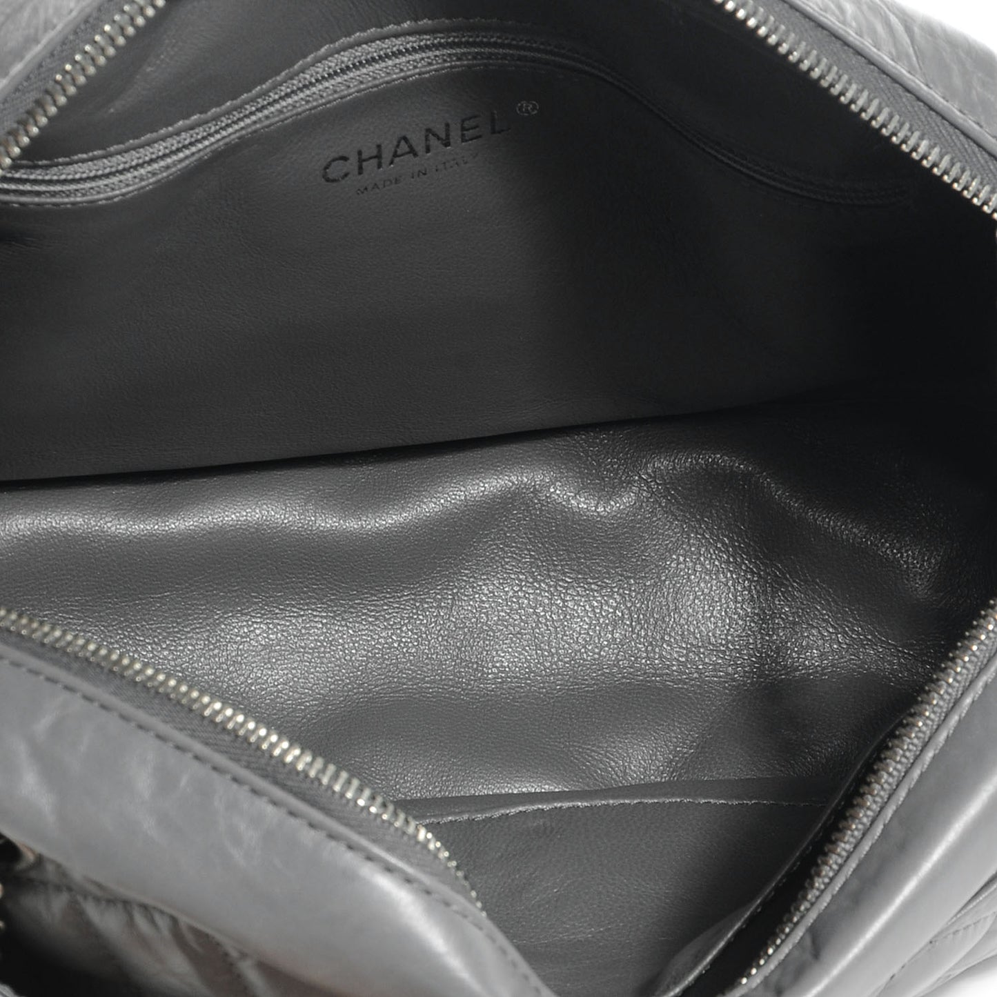 Aged Calfskin Reissue Medium Camera Case Gray