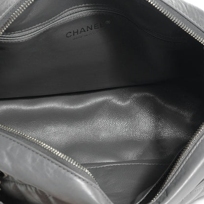 Chanel Aged Calfskin Reissue Medium Camera Case Gray 7 of 7