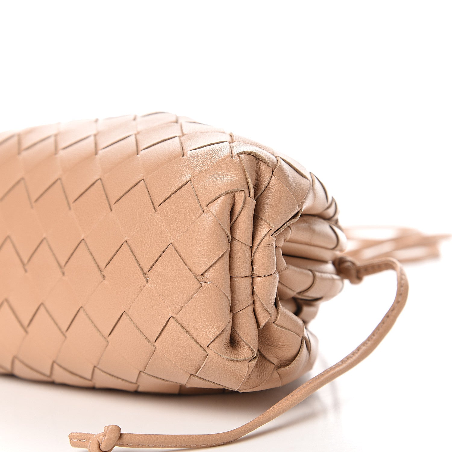 Bottega Veneta Nappa Intrecciato The Mini Pouch Sandalwood 7 of 8