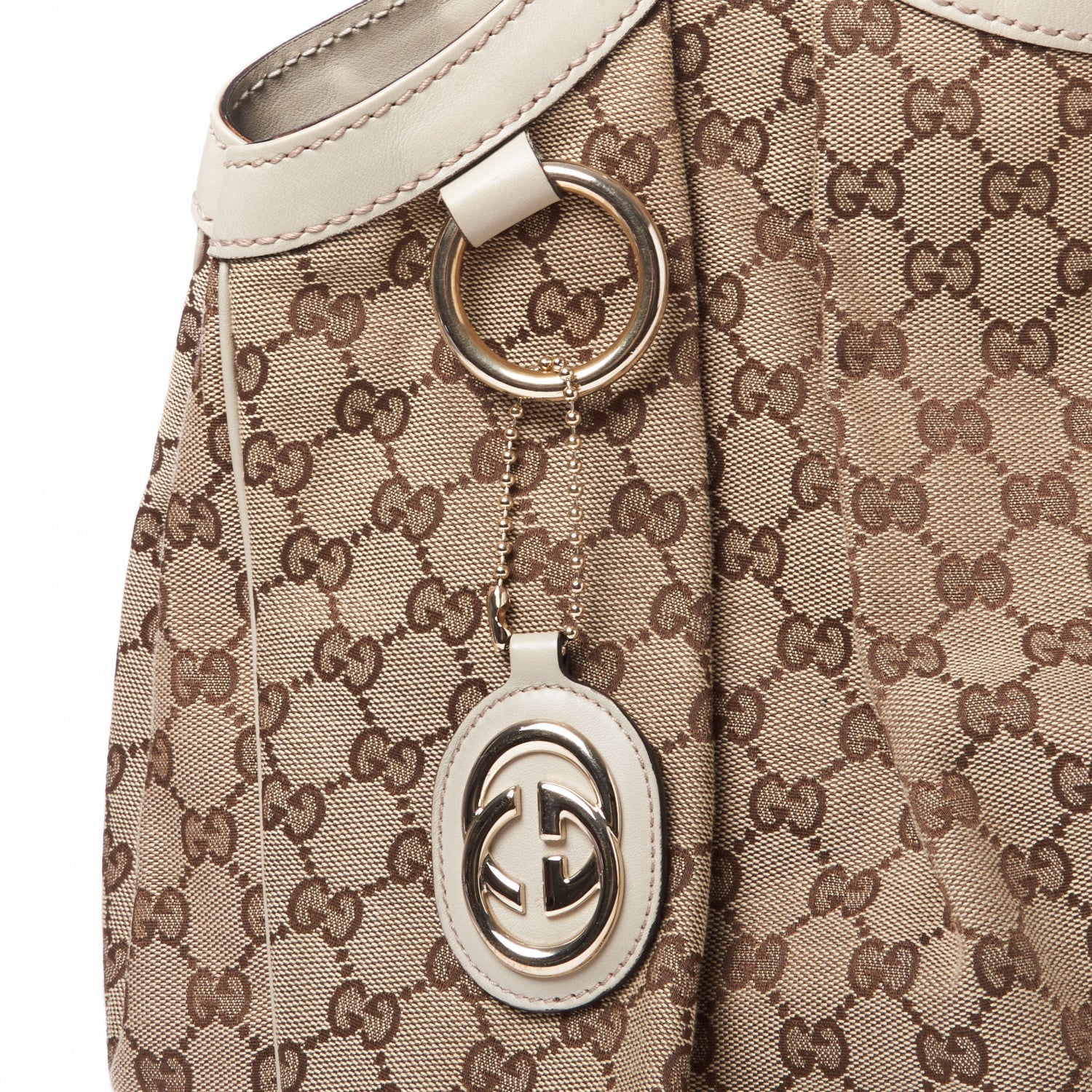 Gucci Monogram Large Sukey Tote Off White 8 of 9