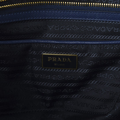 Prada Saffiano Large Galleria Double Zip Tote Bluette 6 of 9