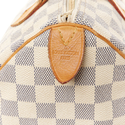 Louis Vuitton Damier Azur Speedy 30 9 of 14
