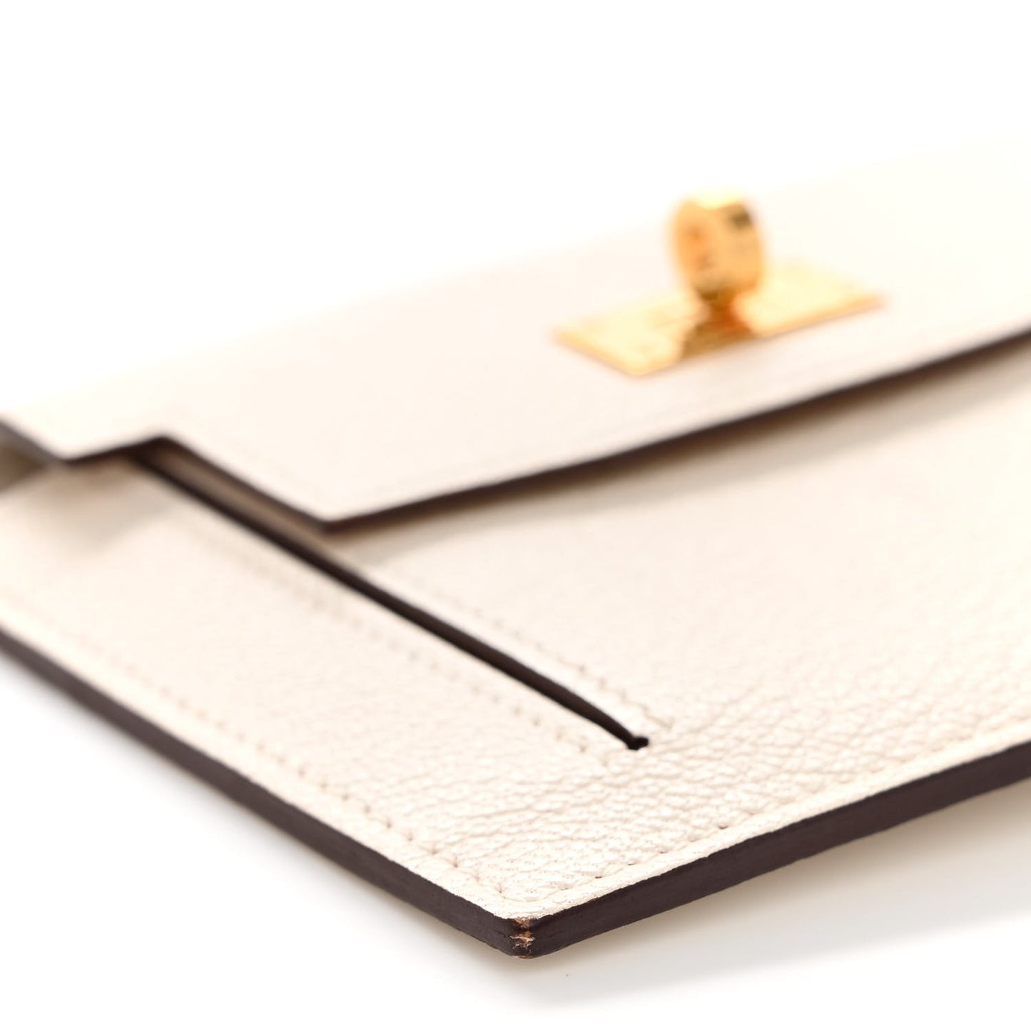 Chevre Mysore Kelly Pocket Compact Wallet Nata