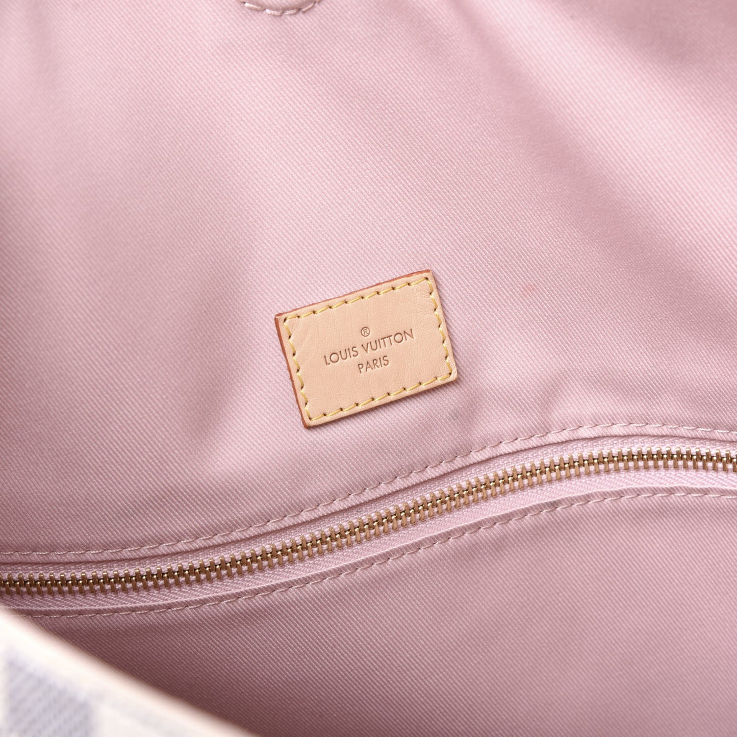 Damier Azur Graceful MM Rose Ballerine