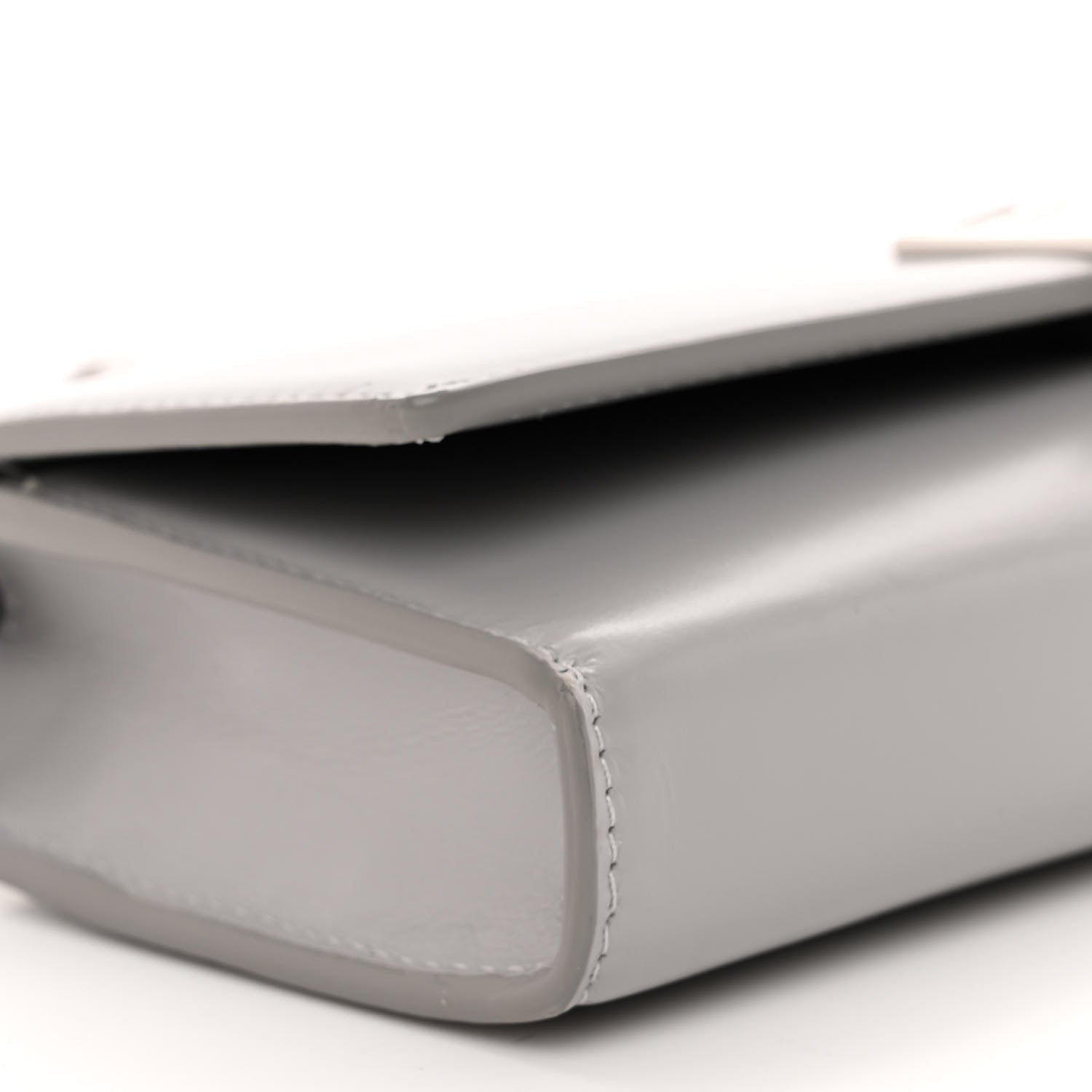 Givenchy Calfskin 4G Wallet on Chain Cloud Grey 8 of 12
