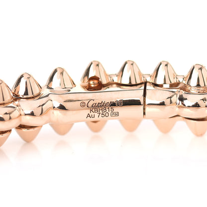 Cartier 18K Pink Gold Small Clash De Cartier Bracelet 16 4 of 5