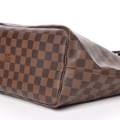 Louis Vuitton Damier Ebene Neo Neverfull MM Rose Ballerine 8 of 13