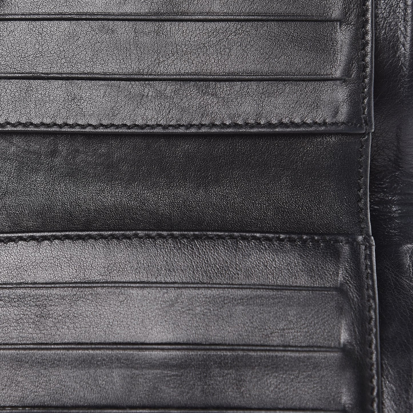 Caviar Timeless CC Compact Wallet Black