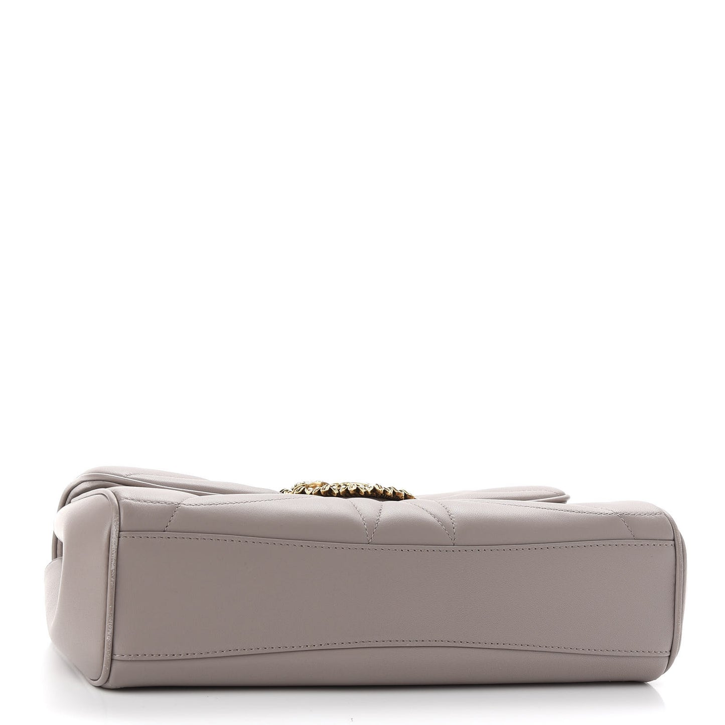 Nappa Quilted Large Devotion Bag Grey