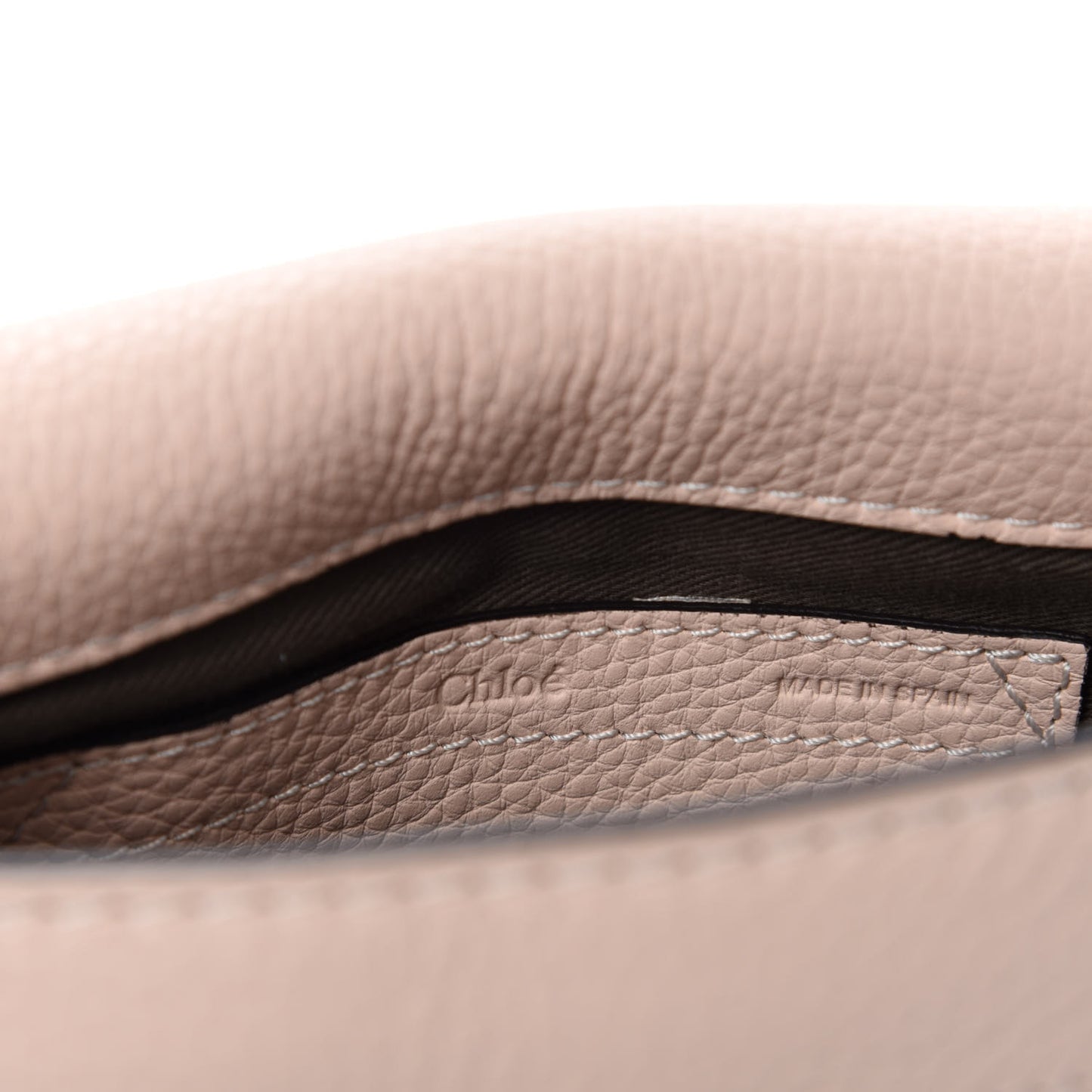 Calfskin Mini Marcie Round Crossbody Bag Blush Nude