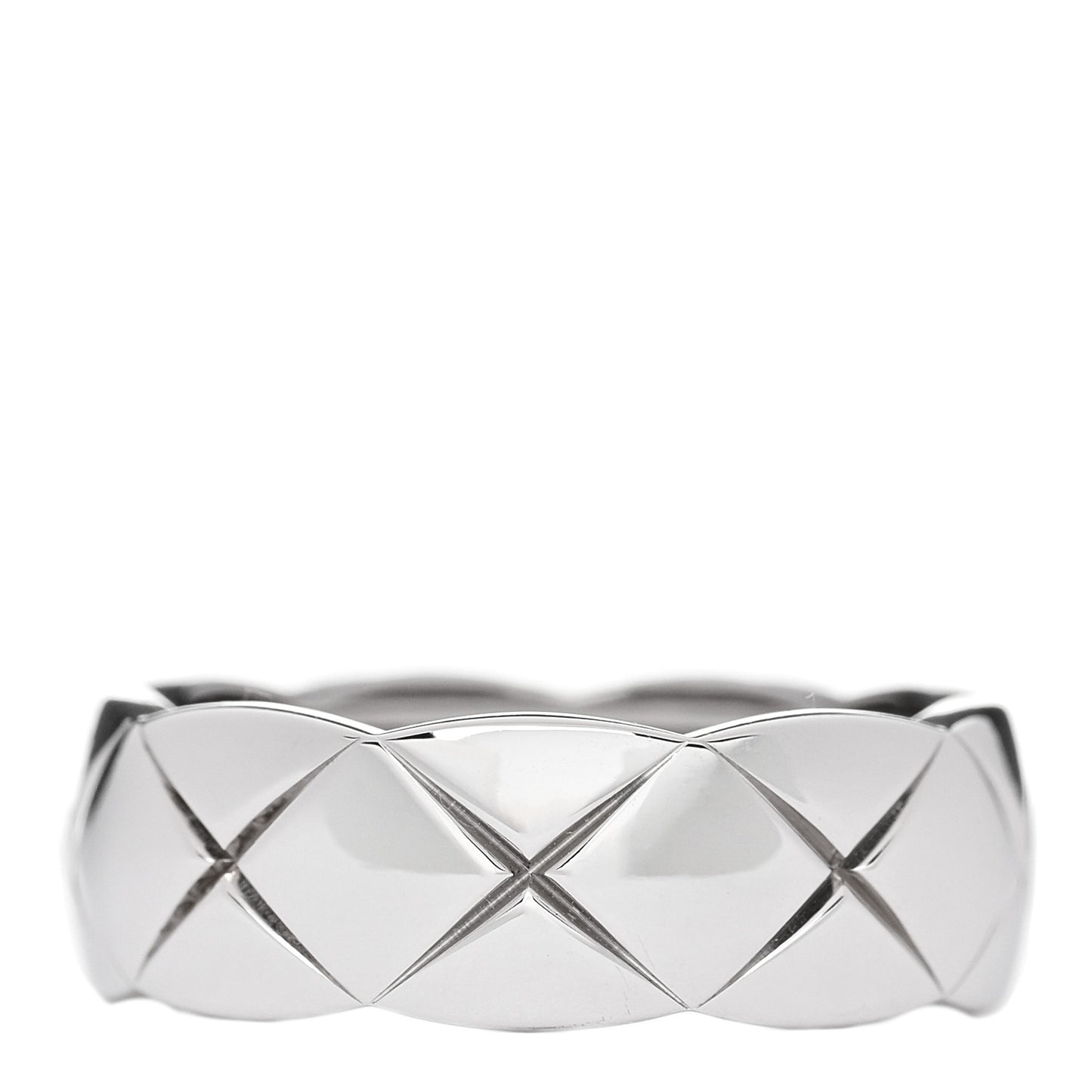 18K White Gold Small Coco Crush Ring 53 6.5