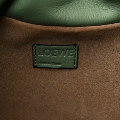 Loewe Calfskin Small Flamenco Knot Bag Avocado Green 6 of 9