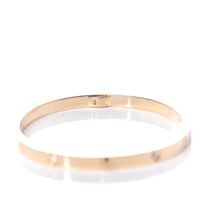 Cartier 18K Yellow Gold 6 Diamond Small LOVE Bracelet 16 6 of 7
