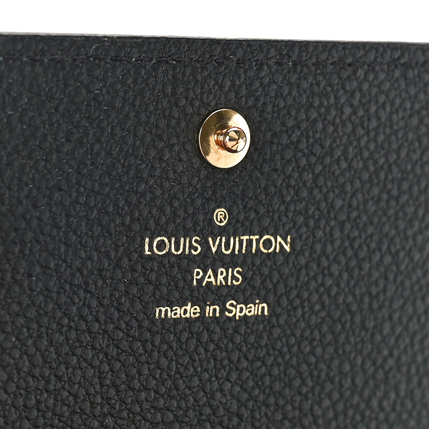 Empreinte Business Card Holder Black